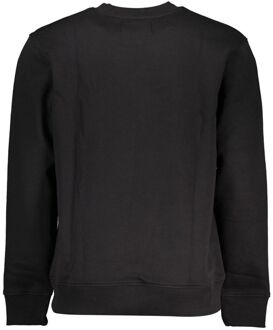 Calvin Klein Ckj Monogram Ronde Hals Sweatshirt Zwart