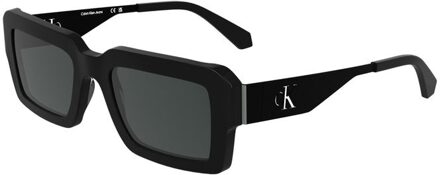 Calvin Klein Ckj7401s Zonnebril Overized Vierkant Zwart