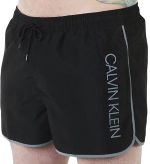 Calvin Klein Core Solid Short Runner Swim Shorts Zwart,Grijs - Small,Medium,Large,X-Large