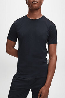 Calvin Klein Crew Neck 2-pack  Sportshirt - Maat L  - Mannen - zwart