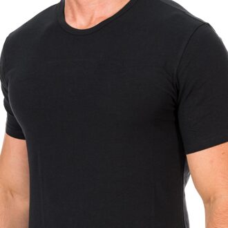Calvin Klein Crew Neck 2-pack  Sportshirt - Maat XL  - Mannen - zwart