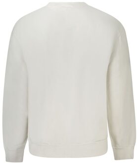 Calvin Klein Crew Neck Lange Mouwen Sweatshirt - maat 2XL Ivoor