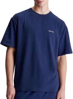 Calvin Klein Crew Neck Shirt Heren donkerblauw - L