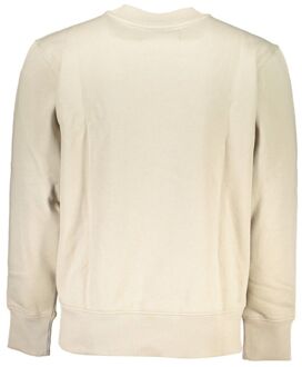 Calvin Klein Crewneck Sweatshirt Met Minimalistisch Logo Huidkleurig - 2XL
