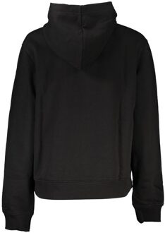 Calvin Klein Cropped Hoodie Relaxed Fit - maat L Zwart