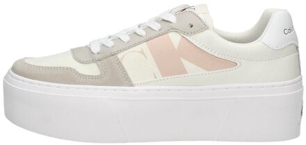 Calvin Klein Cupsole Flatform Mix Lth Wn Wit - 41