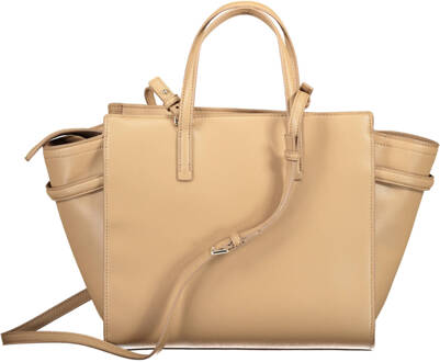 Calvin Klein Dames Beige Polyester Handtas