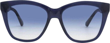 Calvin Klein Dames Gradient Zonnebril (Blauw) - maat