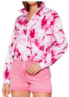 Calvin Klein Dames jeans regelmatig jasje Roze - XS