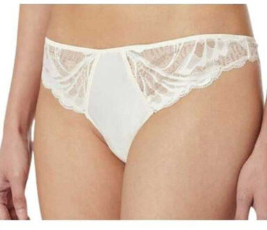 Calvin Klein Dames kanten string Wit