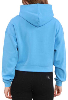 Calvin Klein Dames new york hoodie Blauw - XS