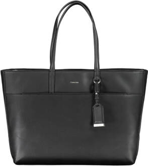 Calvin Klein Dames Shopper Tas Herfst/Winter Collectie Calvin Klein , Black , Dames - ONE Size