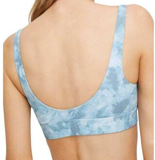 Calvin Klein Dames tie dye bikini top - maat XL Blauw