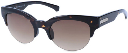 Calvin Klein Dames zonnebril - Modieus en functioneel Calvin Klein , Brown , Dames - ONE Size