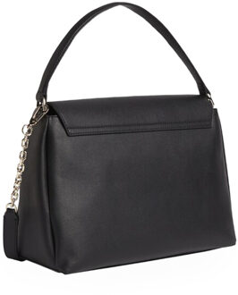 Calvin Klein Dames Zwarte Polyester Handtas