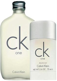 Calvin Klein Eau de Toilette Calvin Klein CK One EDT & Deostick 50 ml + 75 g