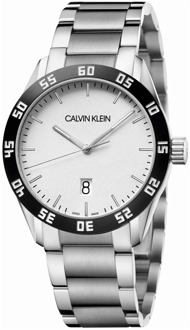 Calvin Klein Elegant en betrouwbaar quartz horloge Calvin Klein , Gray , Heren - ONE Size