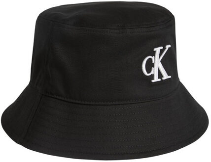 Calvin Klein Essential Bucket Hat zwart - wit - 1-SIZE