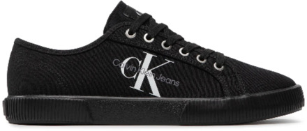 Calvin Klein Essential Zwarte Sneakers Calvin Klein , Black , Heren - 43 Eu,40 Eu,42 Eu,41 EU
