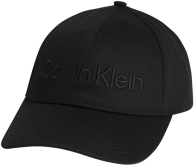 Calvin Klein Essentiële Geborduurde BB Cap Calvin Klein , Black , Dames - ONE Size