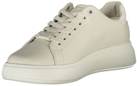 Calvin Klein Evie Sneakers Casual Leer Ivoor - EU 40