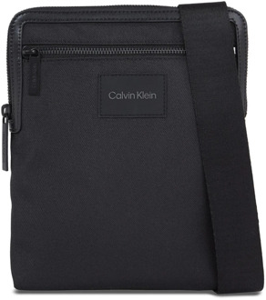 Calvin Klein Flatpack Herentas Lente/Zomer Collectie Calvin Klein , Black , Heren - ONE Size