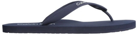 Calvin Klein Flip Flop Rubber Blauw - 44