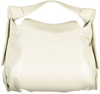 Calvin Klein Geknoopte Schoudertas K50k507376 Ivoor - One Size