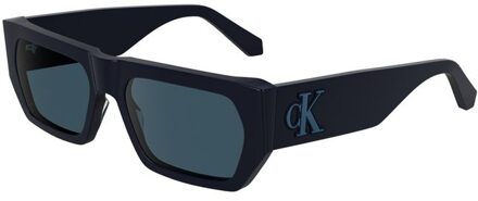 Calvin Klein Geometrische Zonnebril Ck19517s - maat Zwart
