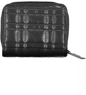 Calvin Klein Gequilted Portemonnee Zwart - One Size