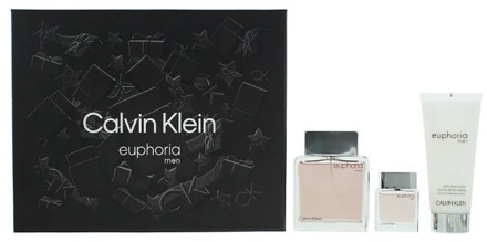 Calvin Klein Geschenkset Calvin Klein Euphoria Men Gift Set 15 ml + 2 x 100 ml