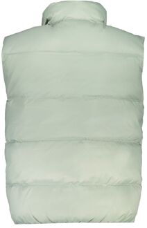 Calvin Klein Gewatteerde Vest met Hoge Hals Lichtgrijs - S