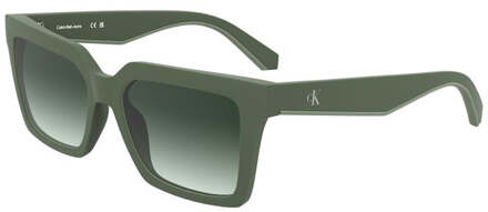 Calvin Klein Groene Bio-Based Stof Dames Zonnebril - One Size