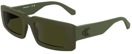 Calvin Klein Groene Biologische Stof Vrouwen Zonnebril - One Size