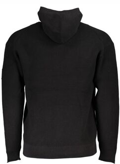 Calvin Klein Halfzip Gebreide Hoodie - maat 2XL Zwart