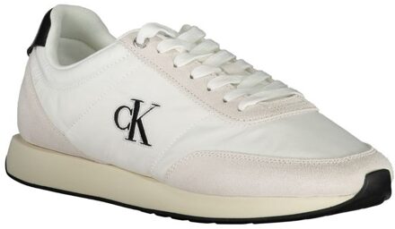 Calvin Klein Hardloopschoen Lage Vetersneaker - maat EU 40 Wit