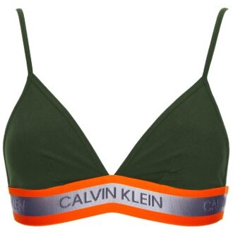 Calvin Klein Hazard Cotton Unlined Triangle Groen - X-Small,Small,Large