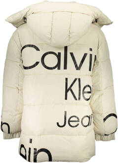 Calvin Klein Heren Beige Polyester Jas