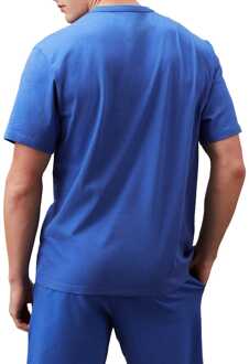 Calvin Klein Heren Calvin Klein Lounge T-shirt in blauw - maat S