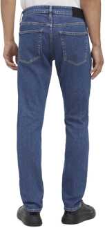 Calvin Klein Heren Calvin Klein Slim-Fit Jeans in Denim Blauw