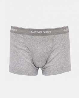 Calvin Klein Heren Katoenen Boxershort 3-Pack - maat Zwart/Donkergrijs