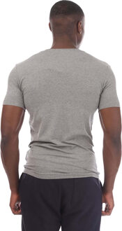 Calvin Klein Heren Monogram Logo T-Shirt (Grijs)