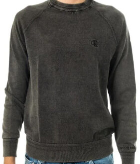 Calvin Klein Heren raglan sweater top - maat XS Grijs