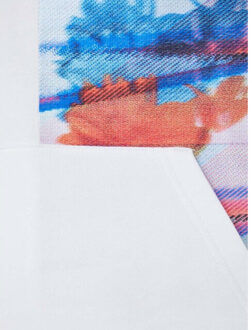 Calvin Klein Heren regular hoodie Wit - XXL / XXXL