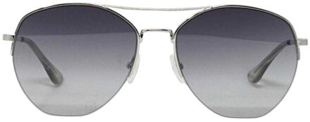 Calvin Klein Heren Rook Zonnebril (Zilver) - maat