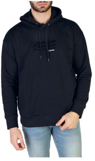 Calvin Klein Heren Sweatshirt met Lange Mouwen Calvin Klein , Blue , Heren - M,S