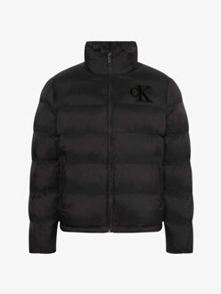 Calvin Klein Heren winterjas monogram puffer zwart - XL