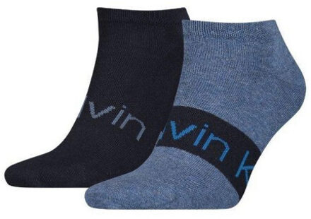 Calvin Klein Herensokken (pak van 2) Blauw - 43-47