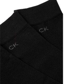 Calvin Klein Herensokken (pak van 2) - maat 43-47 Zwart