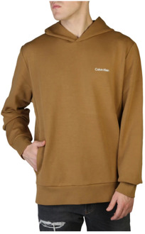 Calvin Klein Herfst/Winter Heren Sweatshirt Calvin Klein , Brown , Heren - Xl,L,M,S